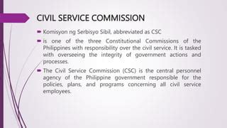 ano ang trabaho ng civil service|Komisyon sa Serbisyo Sibil .